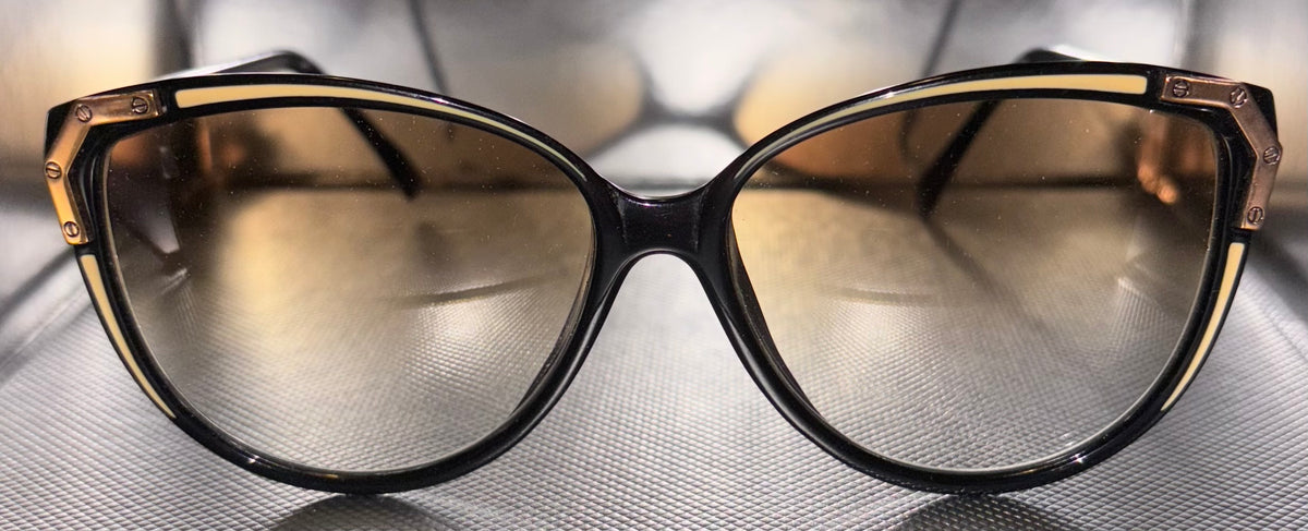 Multiple Color Options - Vintage Sunglasses with Gold Accent (New Old Stock)