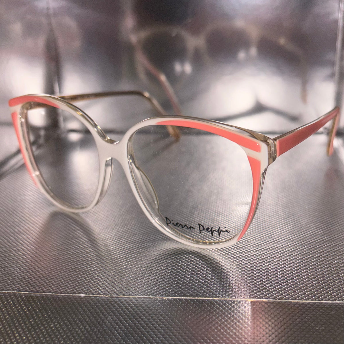 Multiple Colors Available- Vintage White Square Frame Glasses
