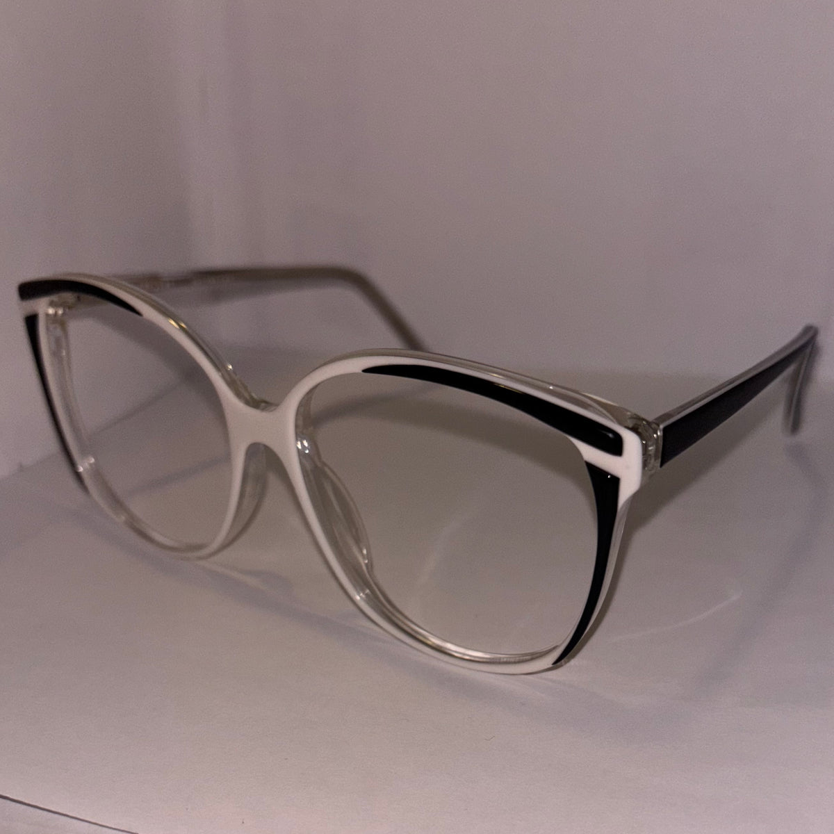 Multiple Colors Available- Vintage White Square Frame Glasses