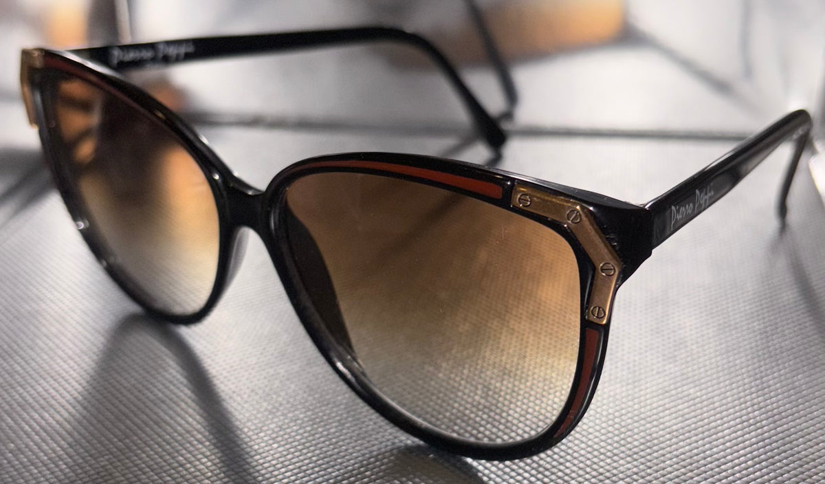 Multiple Color Options - Vintage Sunglasses with Gold Accent (New Old Stock)